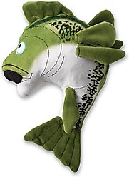 Fringe Studio Here Fishy Fishy Plush Dog Toy, Multi