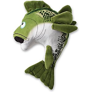 Fringe Studio Here Fishy Fishy Plush Dog Toy, Multi
