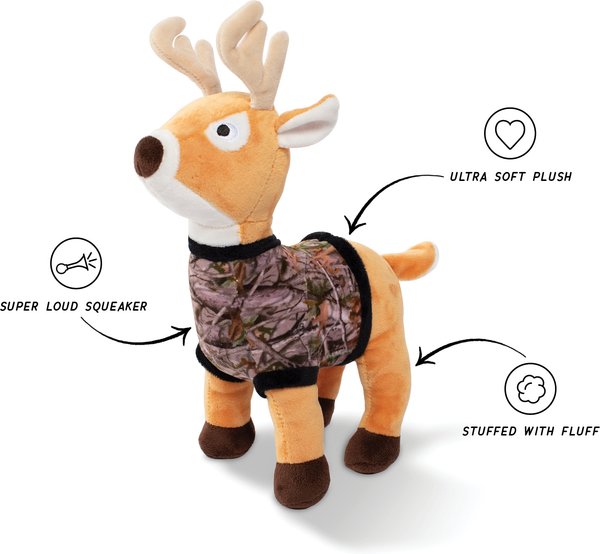 Fringe Studio Gearin' Up Huntng Season Plsh Dog Toy, Multi