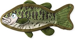 Fringe Studio Dumb Bass Durable Plush Dog Toy, Multi