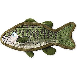 Fringe Studio Dumb Bass Durable Plush Dog Toy, Multi