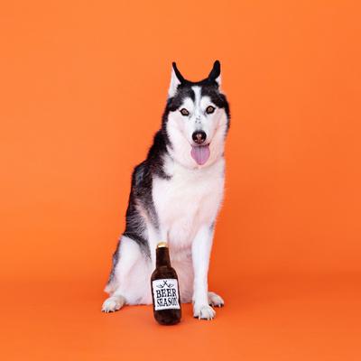 Show full view: Fringe Studio Beer Season Antlers Plush Dog Toy, Multi slide 3 of 4