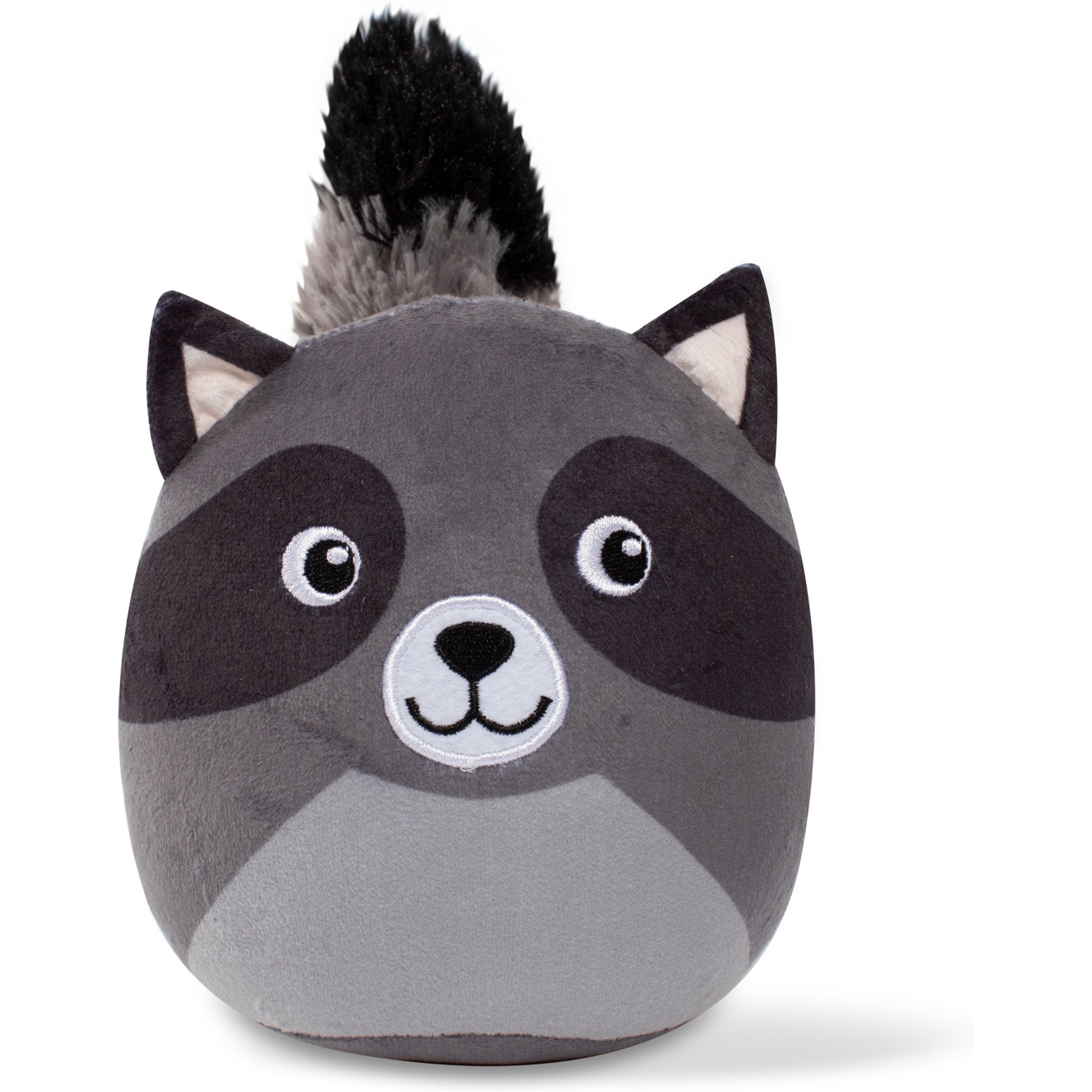 Fringe Studio Rocky Raccoon Plush Dog Toy, Multi