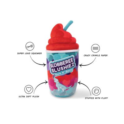 Show full view: Fringe Studio Slobberee Slushiez Plush Dog Toy, Multi slide 2 of 4