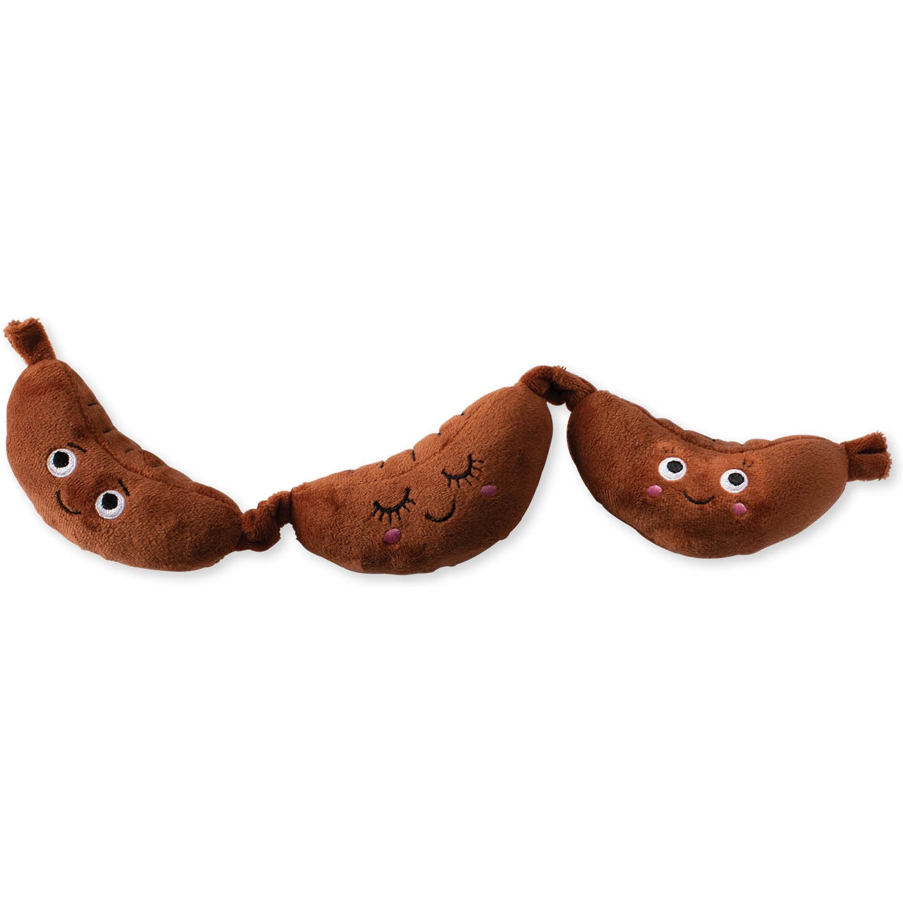 Fringe Studio Making Ends Meat Plush Dog Toy, Multi