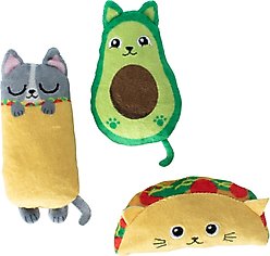 Fringe Studio Kitty Cravings Cat Toy, Multi, Set of 3