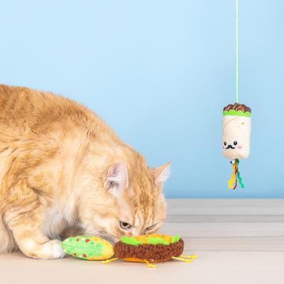 Show full view: Fringe Studio Flng A Gstr 3Pcs Multi Pack Cat Toy, Multi slide 4 of 4