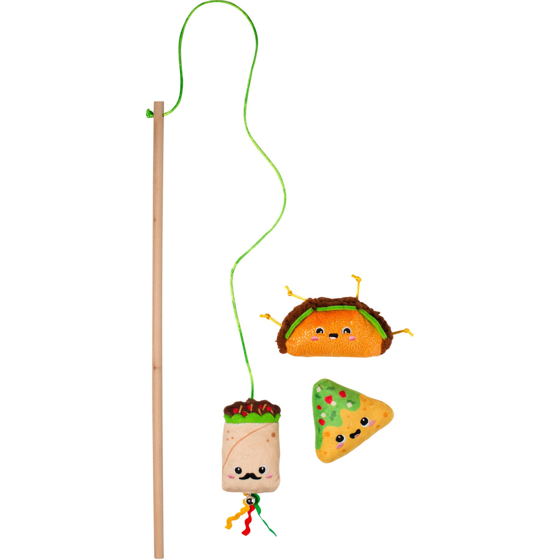 Fringe Studio Flng A Gstr 3Pcs Multi Pack Cat Toy, Multi