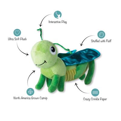 Show full view: Fringe Studio Hop On By Kicker Cat Toy, Multi slide 2 of 6