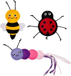 Fringe Studio Living Th Bug Life Cat Toy, Multi, Set of 3