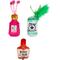 Show in main carousel: Fringe Studio Kitten My Drink On Cat Toy, Multi, Set of 3 slide 1 of 4