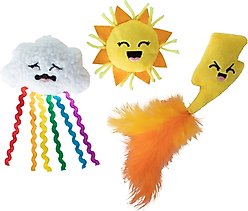 Fringe Studio Purr-Fect Weather Cat Toy, Multi, Set of 3