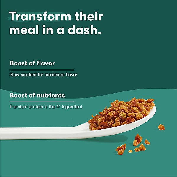 Show full view: Jinx Chicken Crumbles High-Protein Dry Dog Food Topper, 4-oz bag, 2 count slide 8 of 14