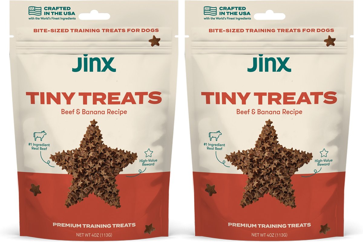Jinx Beef & Bananas Soft & Chewy Dog Treats