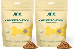 Jinx Freeze-Dried Chicken Dry Dog Food Topper, 6-oz bundle