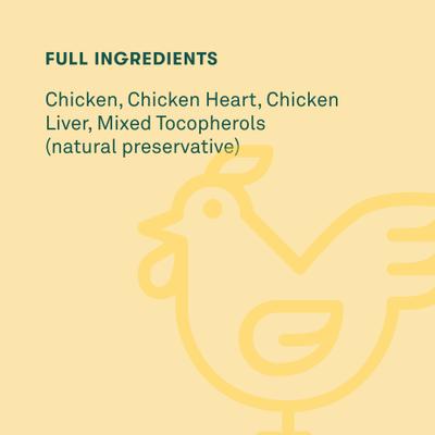 Show full view: Jinx Freeze-Dried Chicken Dry Dog Food Topper, 12-oz bundle slide 5 of 9