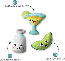 Fringe Studio On Margarita Time 3 Piece Sm Dog Toy slide 2 of 3