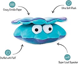 Fringe Studio A Bit Clammy Plush Dog Toy slide 2 of 3