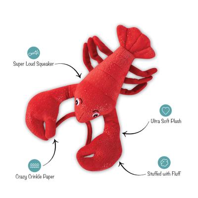 Show full view: Fringe Studio You're My Lobster Plush Dog Toy slide 2 of 4
