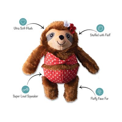 Show full view: Fringe Studio Girls Just Want To Have Sun Plush Dog Toy slide 2 of 4