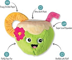 Fringe Studio Coconuts About You Plush Dog Toy slide 2 of 4