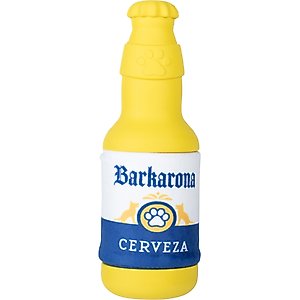 Fringe Studio Barkarona Rubber Plush Dog Toy