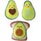 Show in main carousel: Fringe Studio Avocado 3 Pieces Small Dog Toy slide 1 of 5