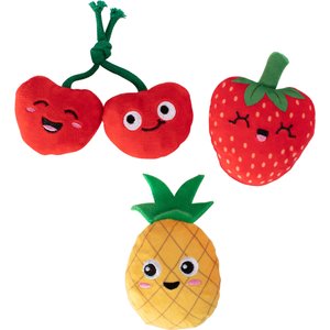 Fringe Studio Don't Panic We're Organic 3 Piece Small Dog Toy