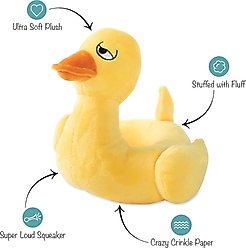 Fringe Studio Just Floating By Plush Dog Toy slide 2 of 3