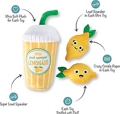 Fringe Studio Pucker Up 3 Piece Multi Pack Dog Toy slide 2 of 5