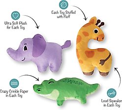 Fringe Studio Wild Times 3 Piece Small Dog Toy slide 2 of 4