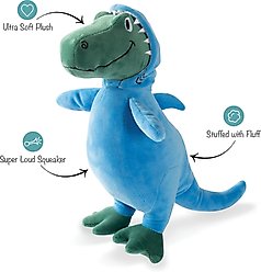 Fringe Studio Shark Rex Plush Dog Toy slide 2 of 4