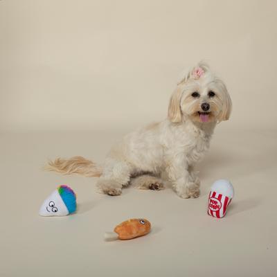 Show full view: Fringe Studio Fair Foods 3 Piece Small Dog Toy slide 3 of 4