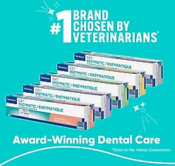 Virbac C.E.T. Enzymatic Beef Flavor Dog & Cat Toothpaste, 2.5-oz tube slide 2 of 7