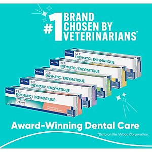 Virbac C.E.T. Enzymatic Poultry Flavor Dog & Cat Toothpaste, 70 gram