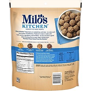 Milo's Kitchen Chicken Meatballs Dog Treats, 18-oz bag