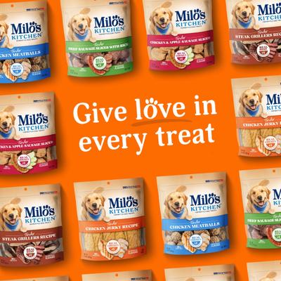 Show full view: Milo's Kitchen Chicken Jerky Recipe Dog Treats, 15-oz bag slide 10 of 12