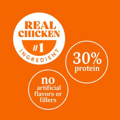 Show full view: Milo's Kitchen Chicken Jerky Recipe Dog Treats, 15-oz bag slide 7 of 12