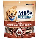 Milo's Kitchen Steak Grillers Recipe with Angus Steak Dog Treats, 10-oz bag