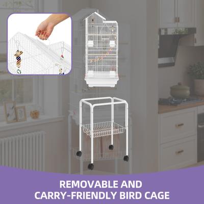 Show full view: Yitahome Bird Cage, 62-in, White slide 3 of 7