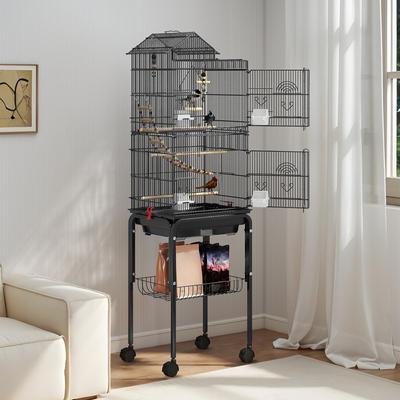 Show full view: Yitahome Bird Cage, 62-in, Black slide 2 of 8