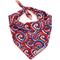 Show in main carousel: The Worthy Dog Kaleidoscope Dog Bandana, Red/White/Blue, Small slide 1 of 4