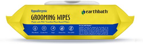 Show full view: Earthbath Hypo-Allergenic Fragrance Free Cat & Dog Grooming Wipes, 100 count slide 8 of 9