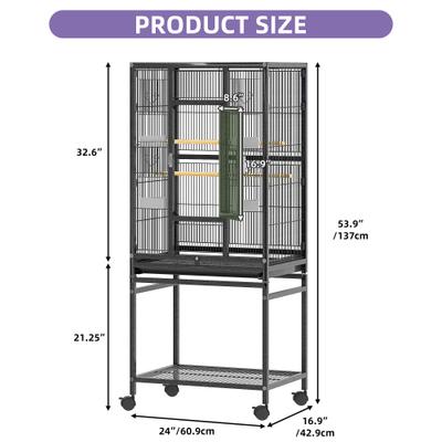Show full view: Yitahome Bird Cage Black, 53-in slide 6 of 7