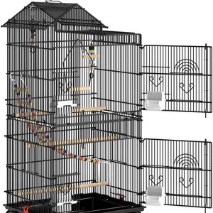 Yitahome Bird Cage, 62-in, Black