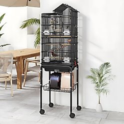 Yitahome Bird Cage, 62-in, Black