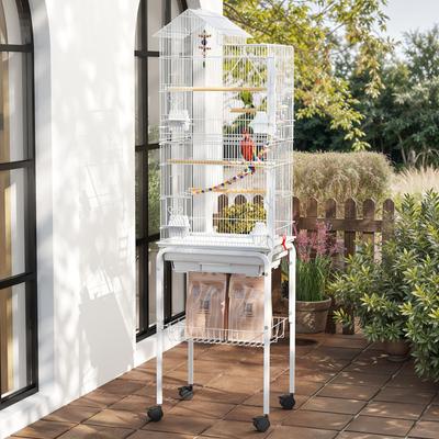 Show full view: Yitahome Bird Cage, 62-in, White slide 2 of 7