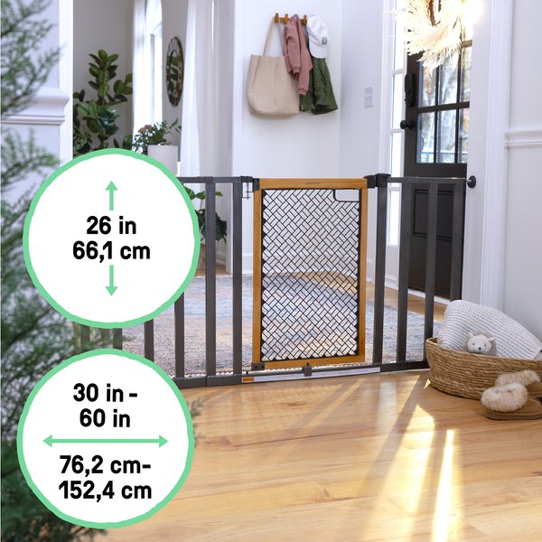 Summer by Ingenuity Extra Tall & Wide Safety Dog Gate