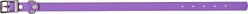 Tailr Premium BioThane Waterproof Dog Collar, Bright Lavender, Medium: 12 to 15-in neck, 5/8-in wide slide 2 of 8