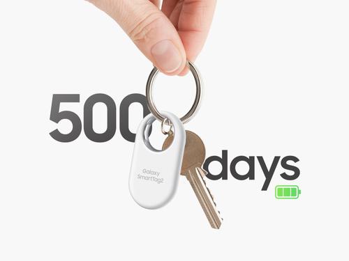 Show full view: Samsung Galaxy SmartTag2 Bluetooth Tracker Dog Pet Finder Tag, White, 1 slide 7 of 11